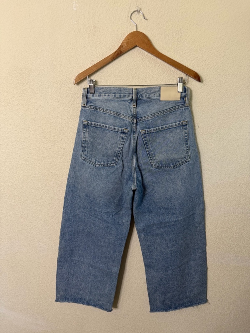 NEW Citizens Of Humanity Ayla Barrel Leg Crop Raw Hem in Sodapop Womens Size 26‎ - Picture 10 of 13